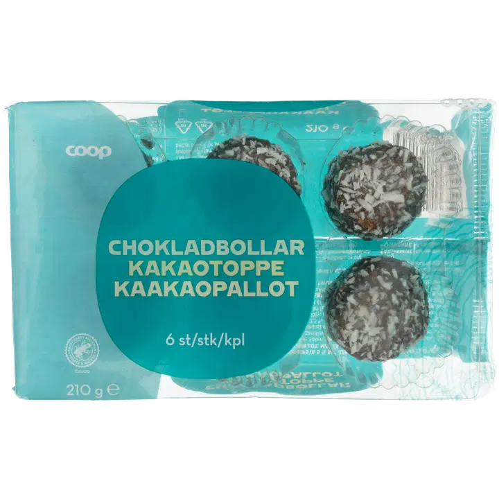 Coop kakaopallid 210 g