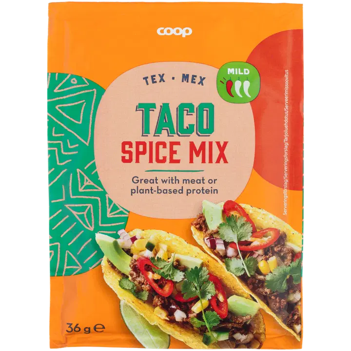 Coop tako maitseainesegu 36 g