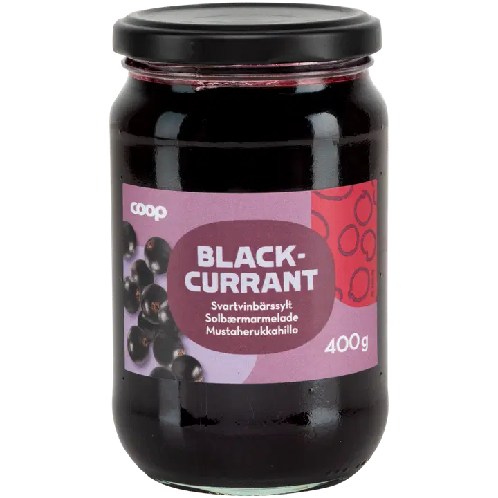 Coop mustsõstramoos 400 g
