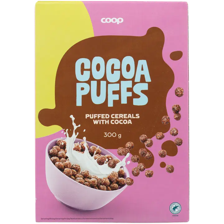 Coop kakaopallid täisterast 300g