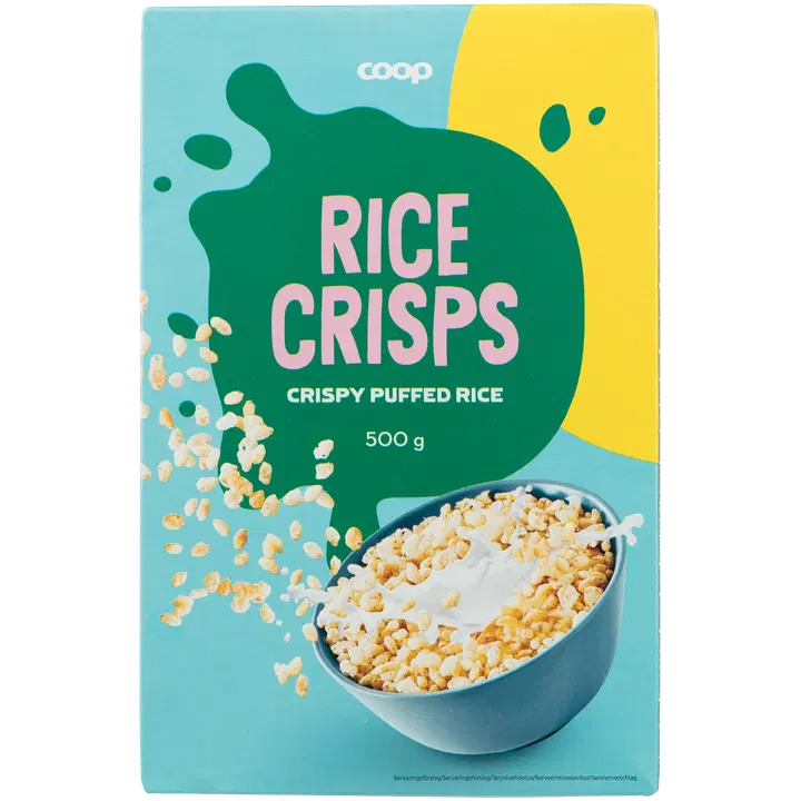Coop krõbe paisutatud riis 500g