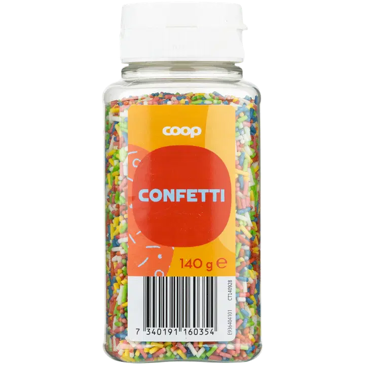 Coop ilupuru-suhkruhelbed, 140 g