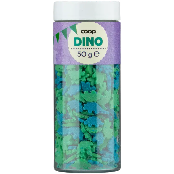 Coop dino suhkruhelbed, 50 g