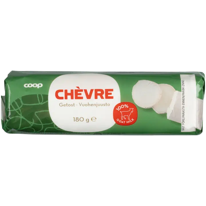 Coop Chevre valgehallitusjuust kitsepiimast 180g