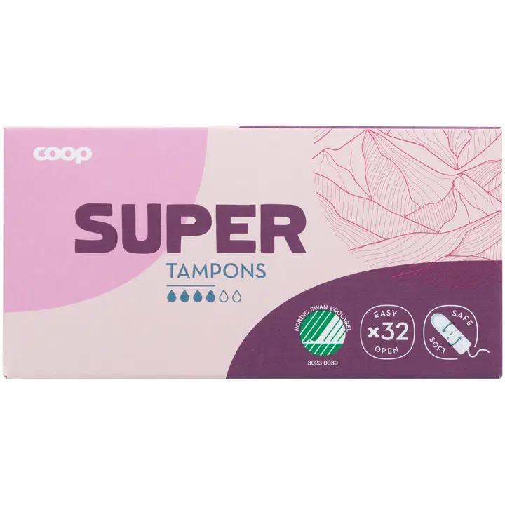 Coop tampoonid Super 32tk