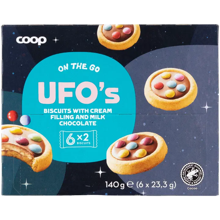 Coop ufo küpsis 140g