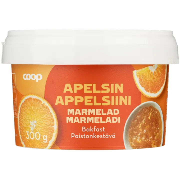 Coop küpsetuskindel apelsinimarmelaad 300g