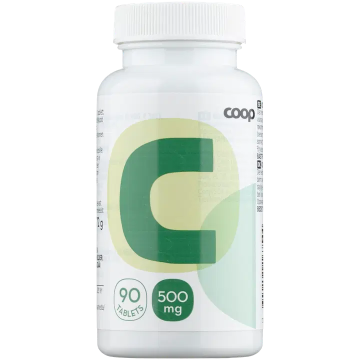COOP C-vitamiin 500mg 90tbl
