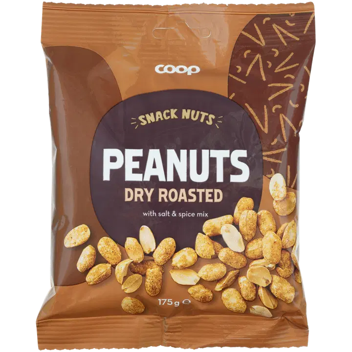 Coop kuivröstitud pähklid 175g