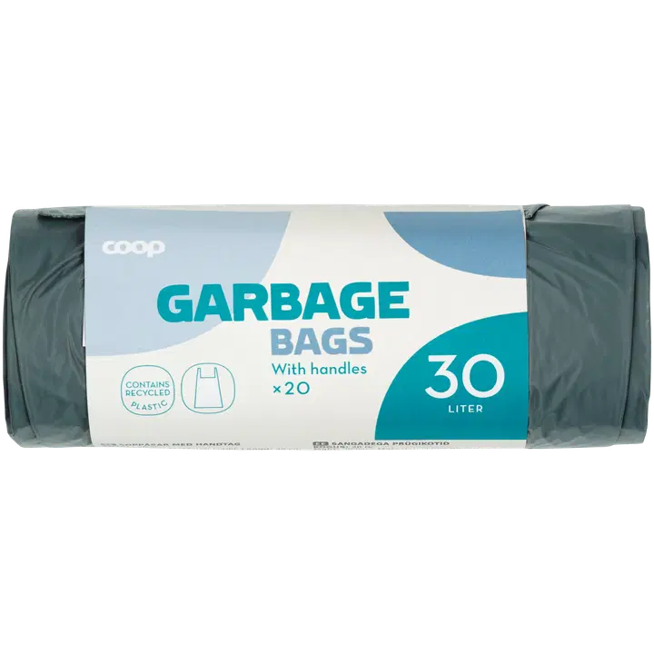 Prügikott Coop hall 30l 20tk