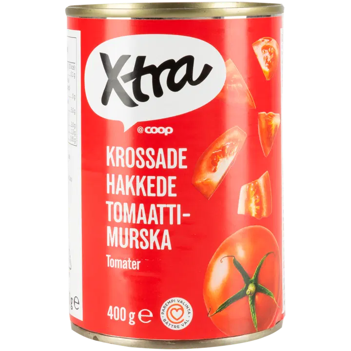 Xtra hakitud tomatid 400g