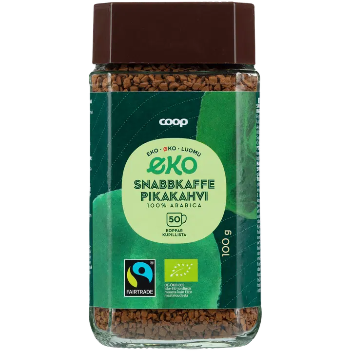 COOP lahustuv kohv mahe 100g