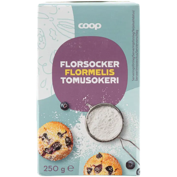 Coop tuhksuhkur 250g