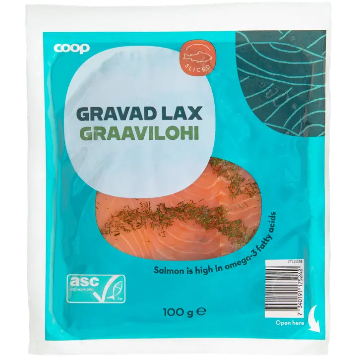 Coop Graavilõhe Viilud Tilliga Asc 100G