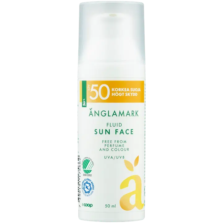 Änglamark päikesekreem näole SPF50 50ml