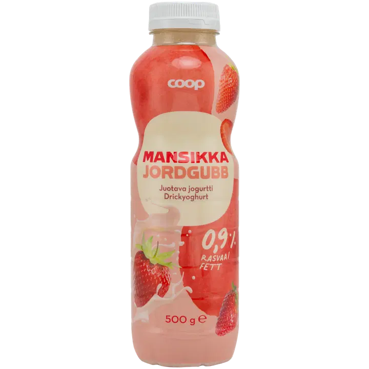 Coop joogijogurt maasika 500g