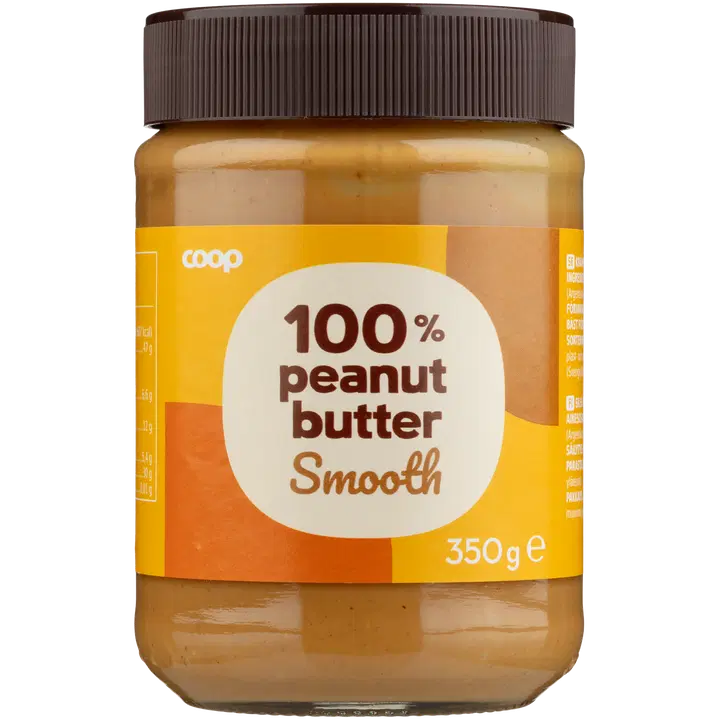 Coop maapähklivõie 100% kreemjas 350g