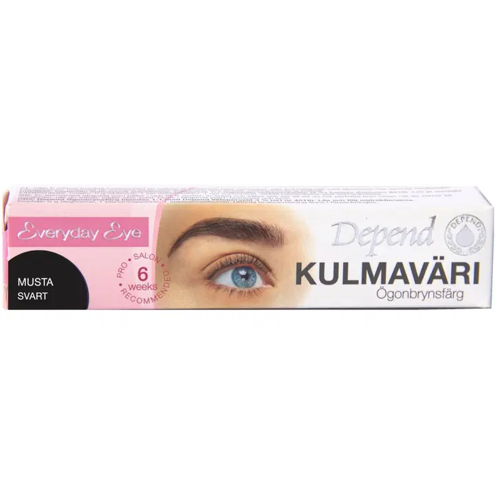 Depend kulmuvärv tuub 5ml must