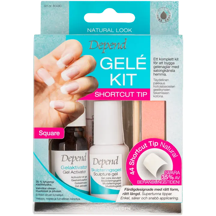 Depend maniküürikomplekt Gelekit 80090