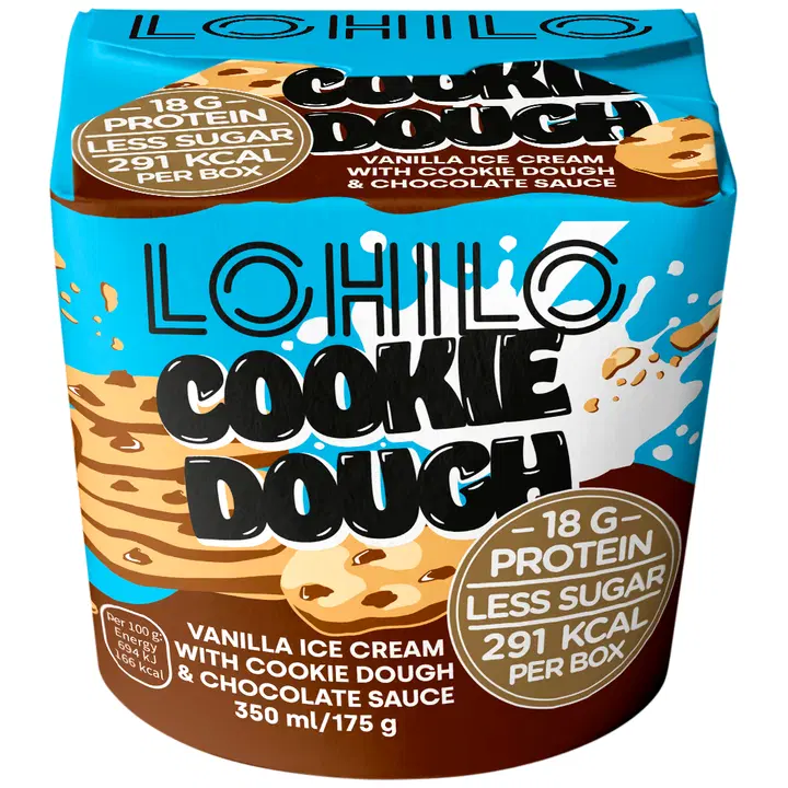 Lohilo Cookie Dough Jäätis 350 ml