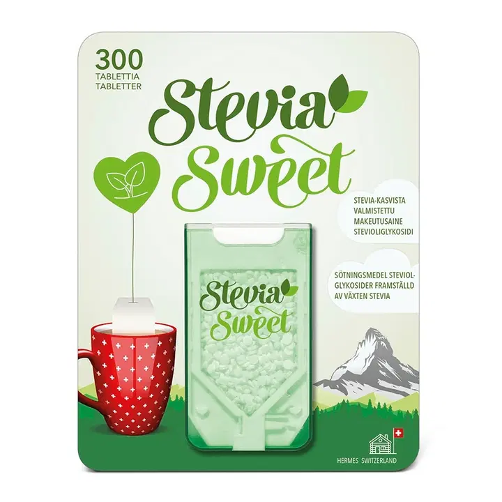 SteviaSweet magusainetabletid 300 tk