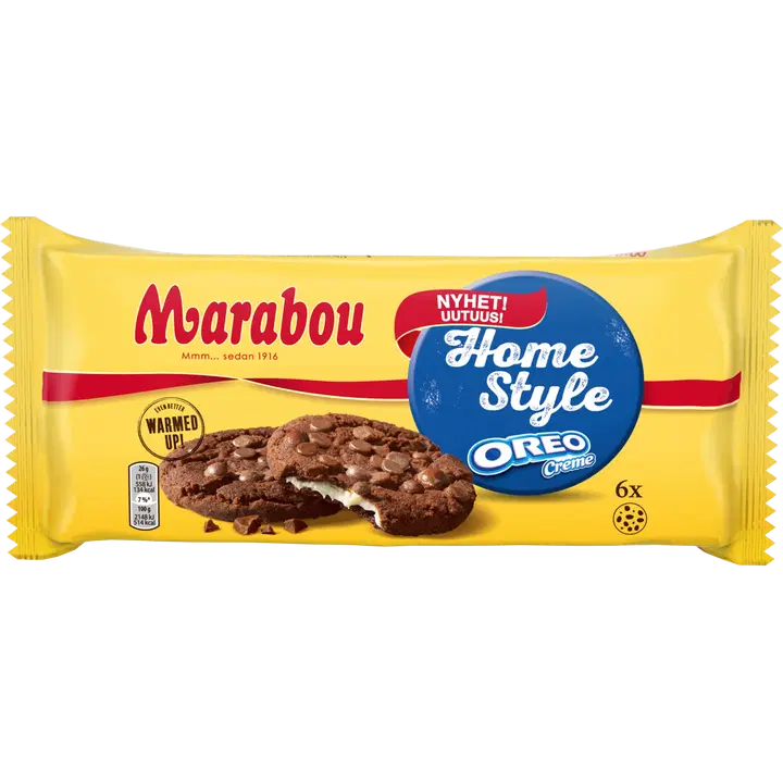 Marabou Oreo-täidisega küpsised, 156 g