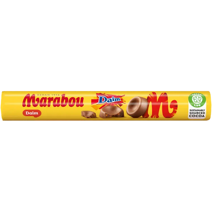 Marabou piimašokolaadi dropsid Daimiga 67g