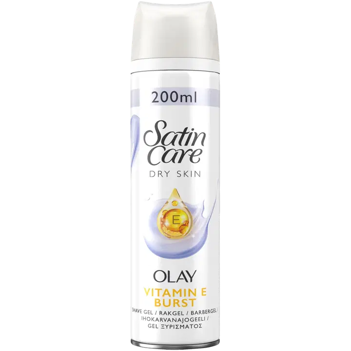 Raseerimisgeel Gillette Satin Care Violet Swirl 200ml
