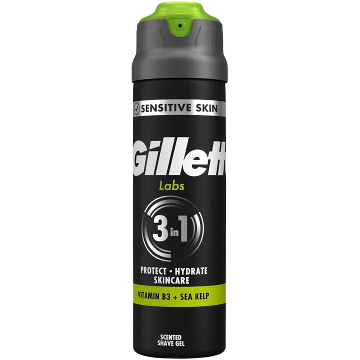 Gillette Labs habemeajamisgeel vitamiin B3 198ml