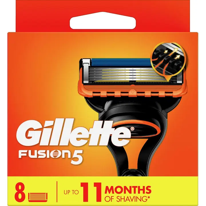 Gillette vahetustera 5-tera Fusion Manual 8tk