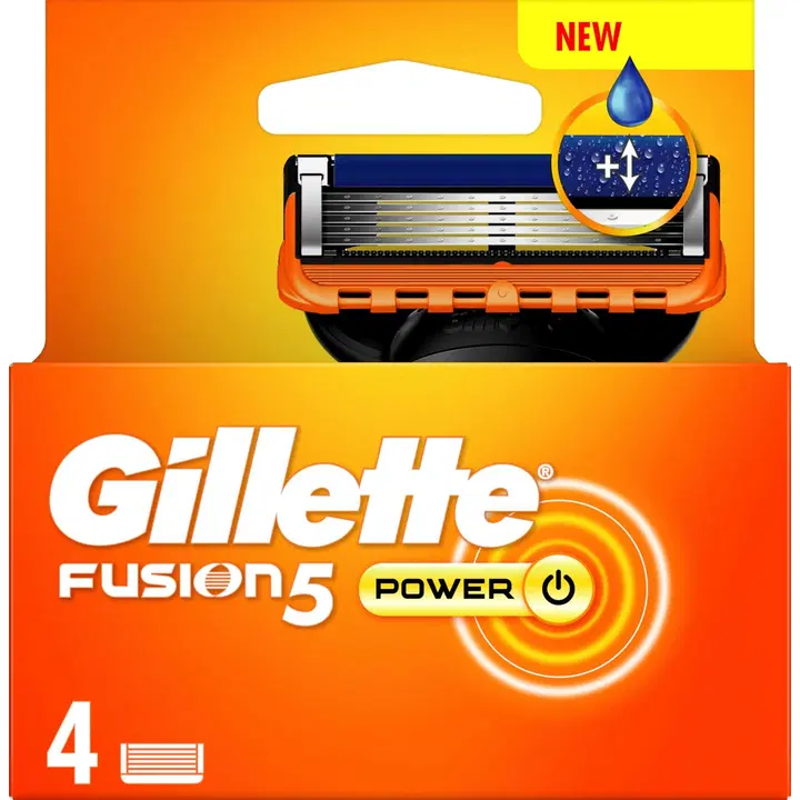 Gillette fusion 5 Power varuteras 4tk