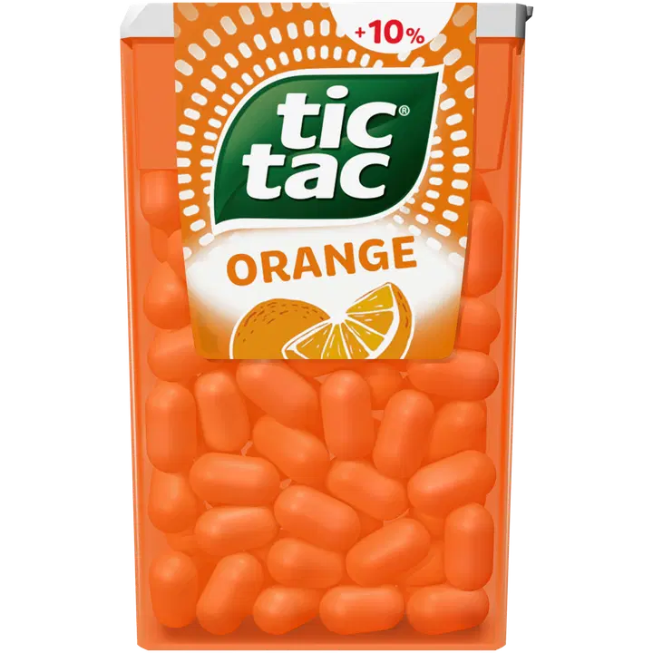 Tic-Tac apelsinimaitselised pastillid 54 g