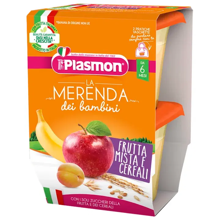 Plasmon Puuvilja ja teravilja püree 2*120g