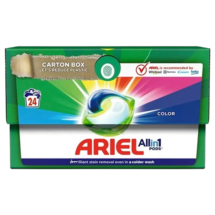Ariel geelkapslid color 24tk