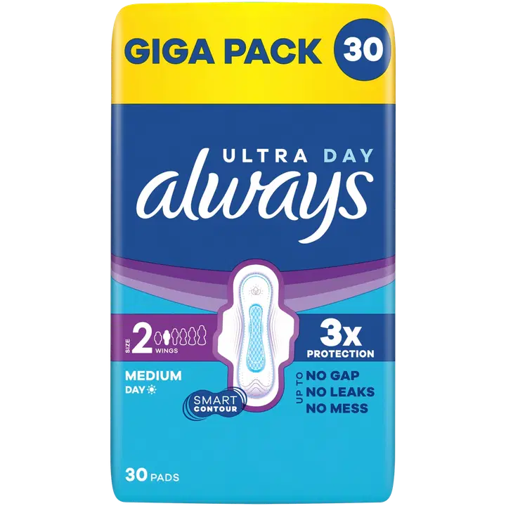 Always Ultra Long 2 hügieeniside 30 tk