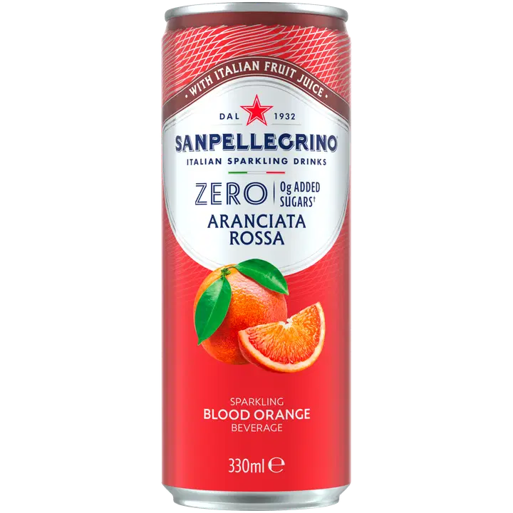 Sanpellegrino Zero Aranciata Rossa 330 ml