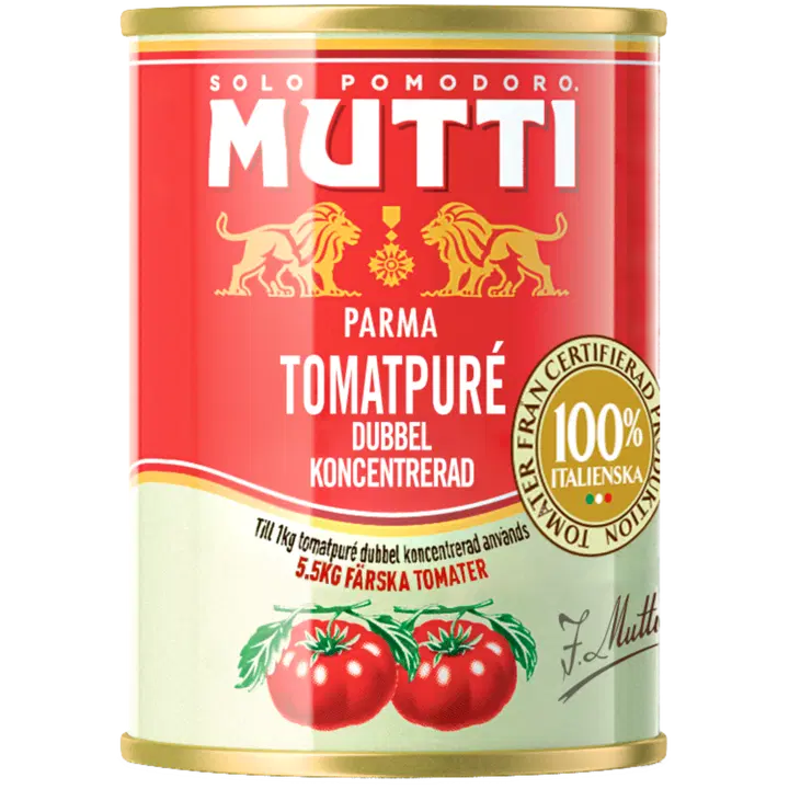 Mutti topeltkontsentreeritud tomatipüree, 140 g