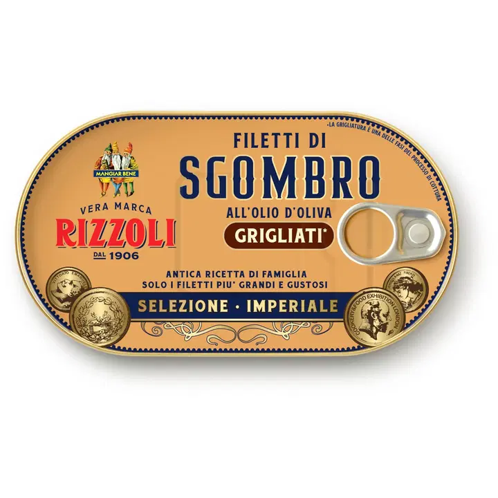 Rizzoli Grillitud Makrellifilee 160 G