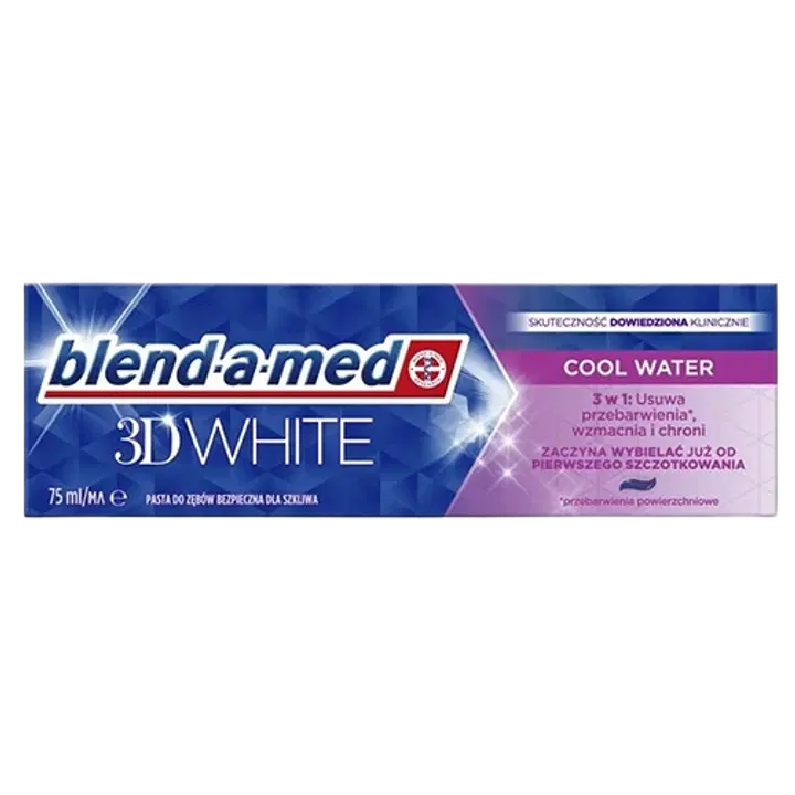 Hambapasta Blend-a-Med 3D White Cool Water 75ml