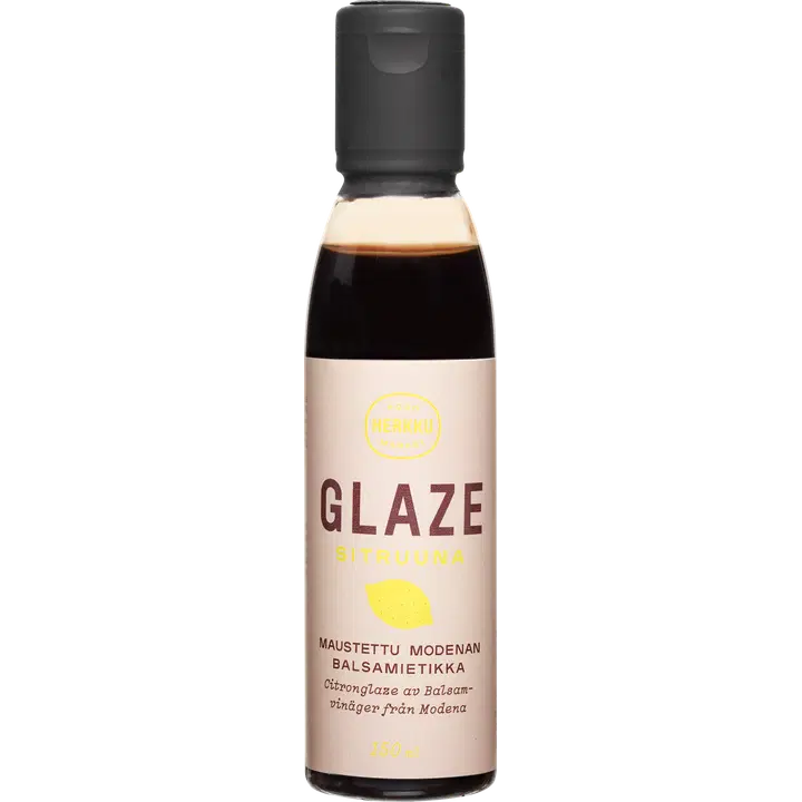 Herkku glaze sidruniga maitsestatud modena palsamiäädikas 150 ml