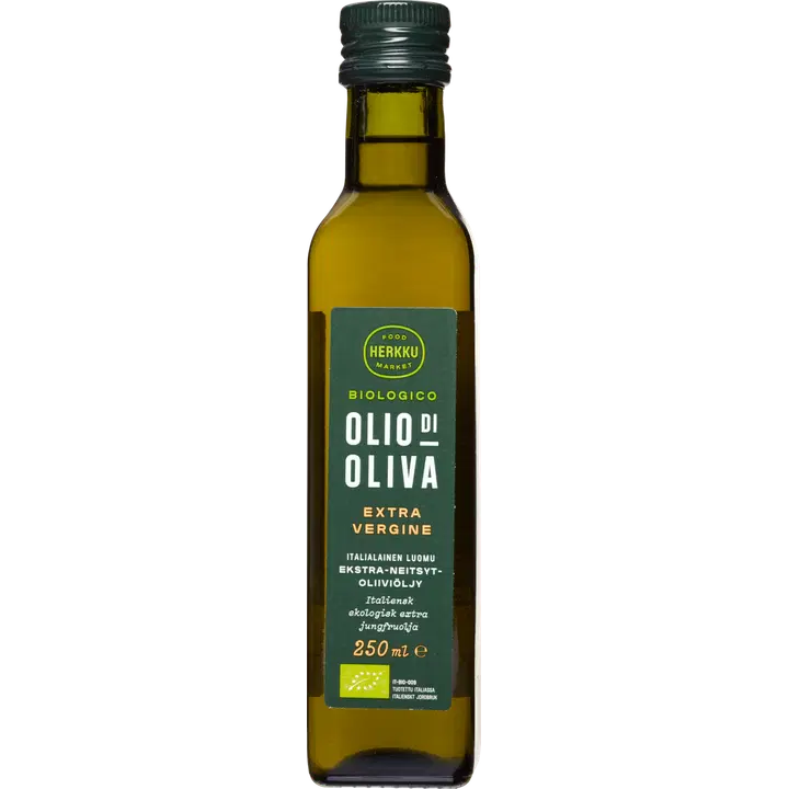 Herkku itaalia ökoloogiline ekstra väärisoliiviõli 250 ml