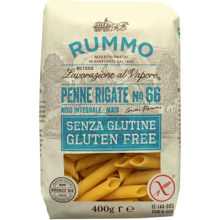 Rummo Penne Rigate # 66 gluteenivaba pasta 400 g