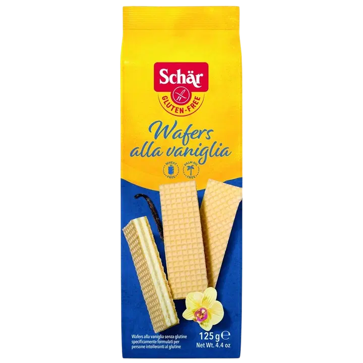 Schär vahvel vanilje, gluteenivaba 125g