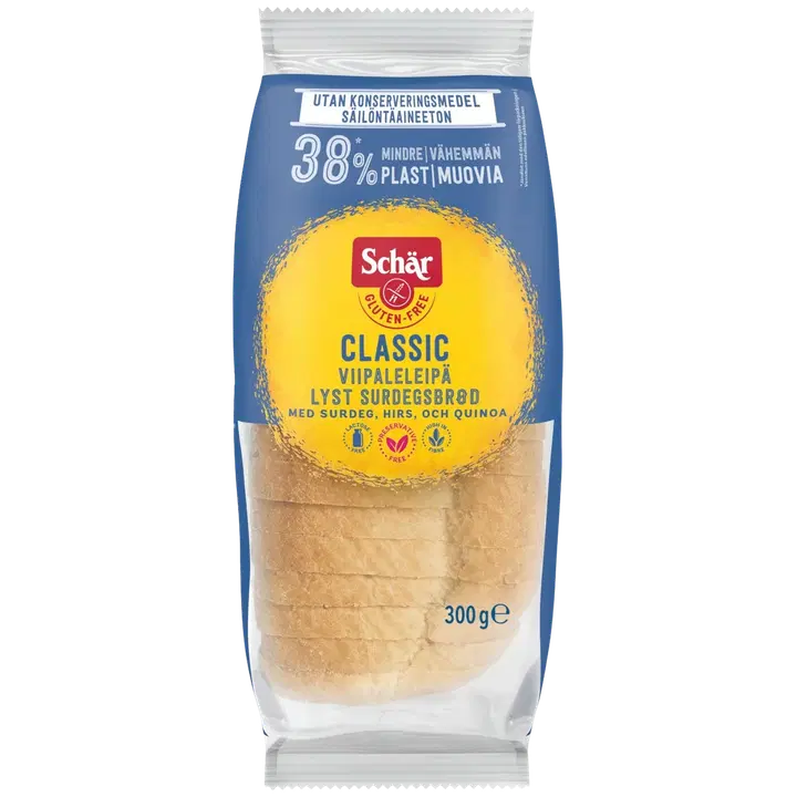 Schär gluteenivaba viilutatud röstsai 300 g