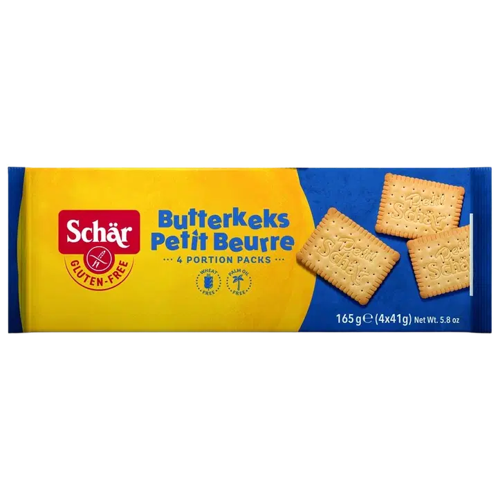 Schär Petit võiküpsised, gluteenivabad 165 g