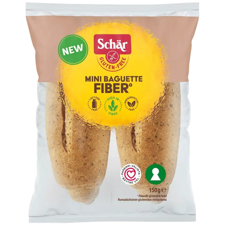 Schär gluteenivabad kiudainerikkad minisaiad 150 g