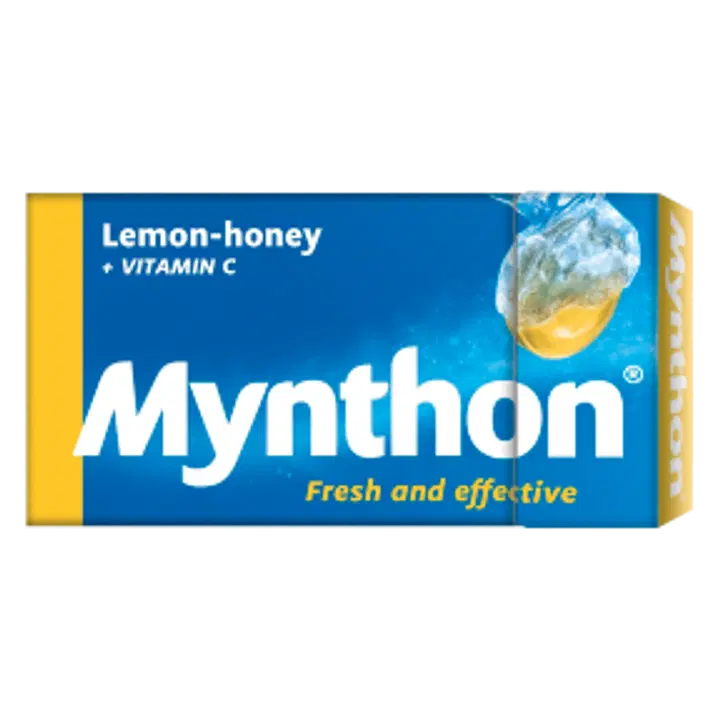 Mynthon Lemon&Honey + Vitamiin C kurgupastillid 34 g