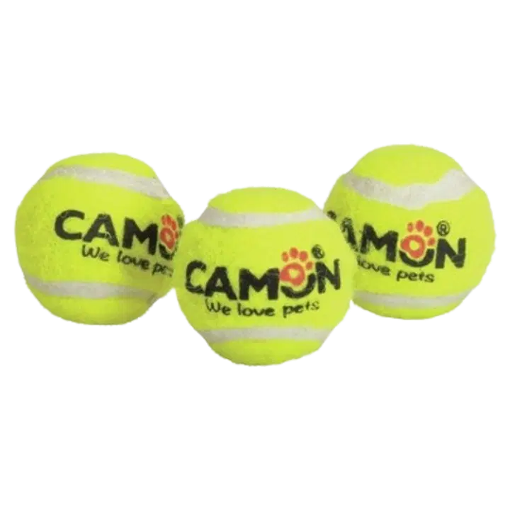 Camon tennisepallid koertele 3tk 6,2cm