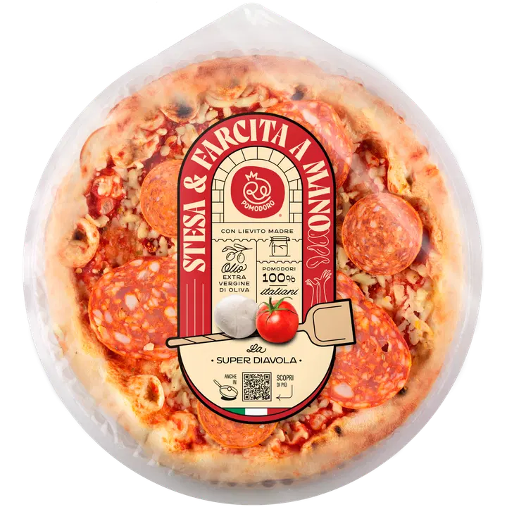 Re Pomodoro Pizza Super Diavola salaamipitsa, 370 g