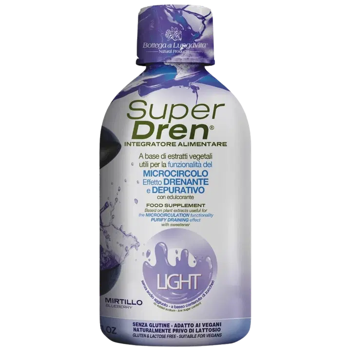 SuperDren BlueBerry ainevahetust kiirendava ja liigset vett väljutava toimega 500 ml